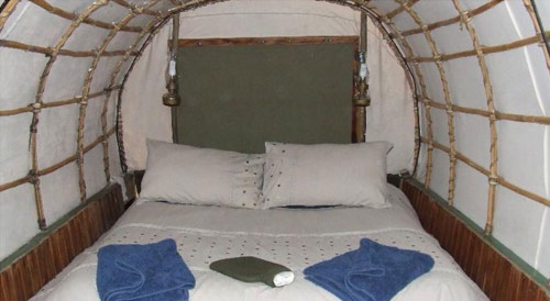 Open for a night in an ox wagon?