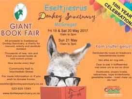 Eseltjiesrus Donkey Sanctuary Book Fair